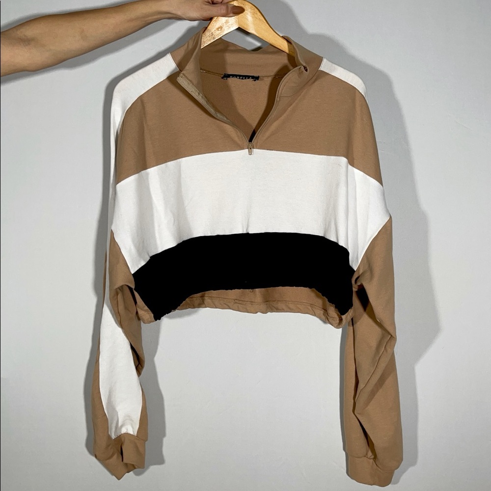 SORELLA cropped sweater - small